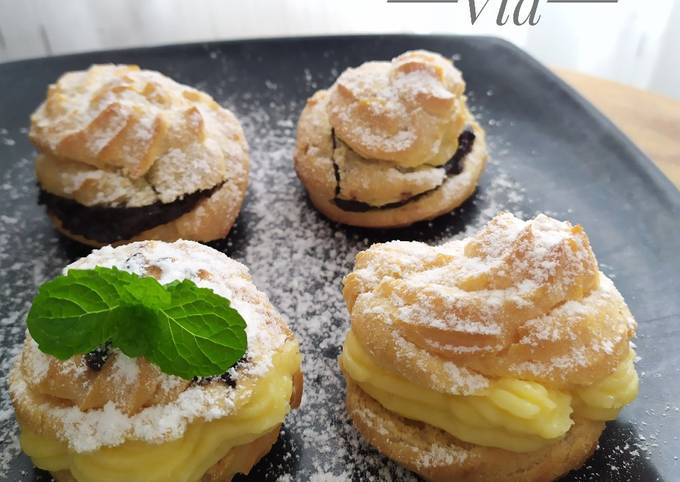 Resep Soes Vla Vanila oleh Setia Anggri - Cookpad