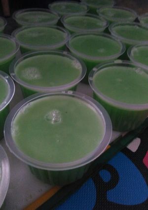 Foto resep Agar agar pandan
