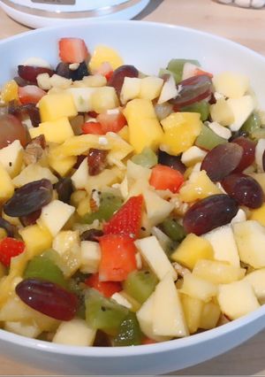 A picture of Fruits salad.