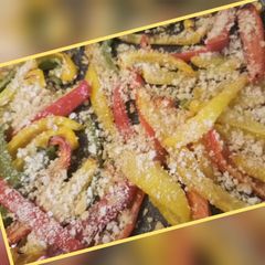 A picture of Peperoni gratinate.