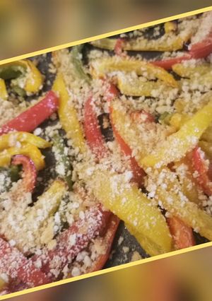 A picture of Peperoni gratinate.