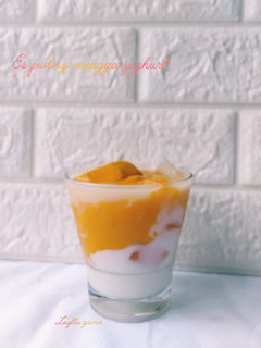 Foto resep Es puding mangga yogurt