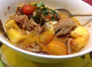 Foto resep Thai Smoked Duck Red Curry