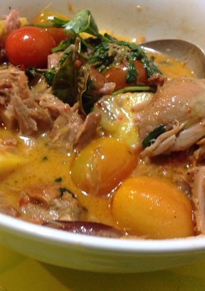 Foto resep Thai Smoked Duck Red Curry