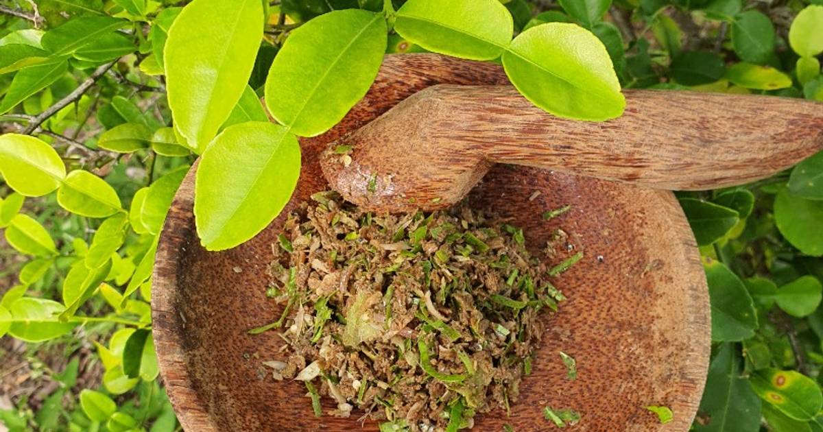 Resep Sambai Kareng Khas Aceh (sambal Teri) Dengan Bahan Sederhana