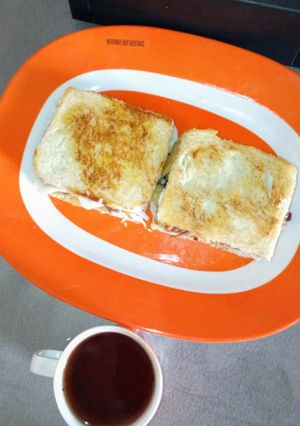 A picture of My Home Made Sandwich.