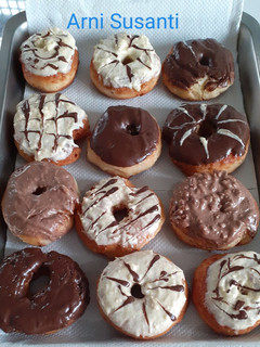 Foto resep 26.Donat Maizena simple takaran sendok