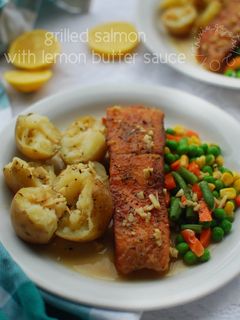 Foto resep Steak Ikan Salmon Saus Butter Lemon