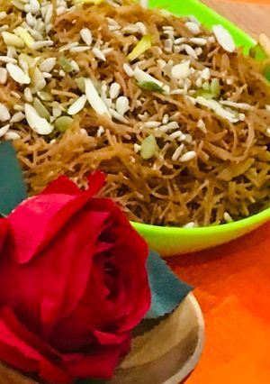 A picture of Whosayna’s Mithhi Sev.