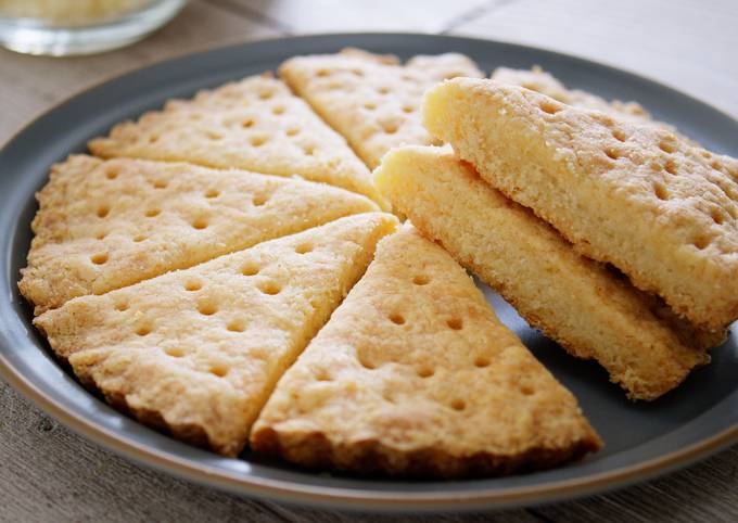 Quick, Easy! Cheese Shortbread (Cheese Butter Cookies) 🧀