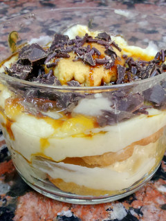 Foto principal de Vasitos de crema de almendra, naranja y chocolate