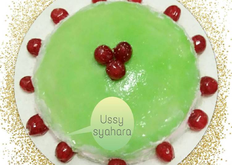 Cara Gampang Menyiapkan Creepscake Pandan simple, Sempurna