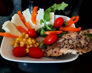 Popular Recipe My Peppered Mackerel Salad  Home Style