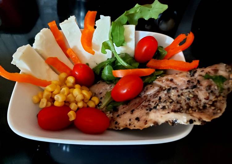 My Peppered Mackerel Salad π