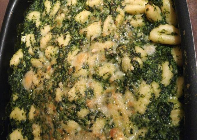 Comment faire Préparer Appétissante Gnocchi au bleu et aux épinards