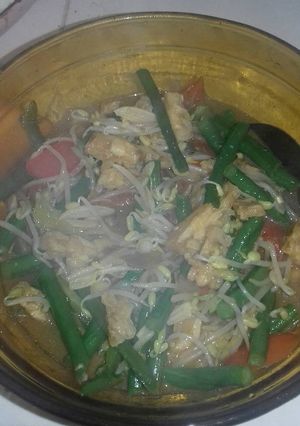 Foto resep Tumis Kacang panjang Tauge Tempe