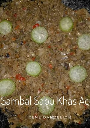 Foto resep Sambal Sabu (Udang Rebon) khas Aceh #Dandelion