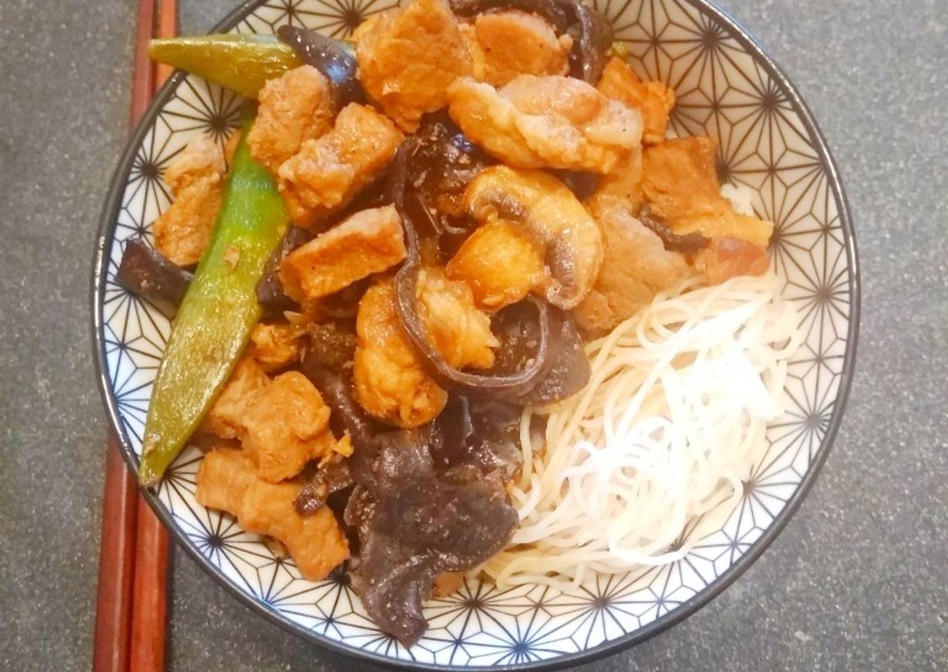 Babi Saus Jamur