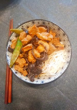 Foto resep Babi Saus Jamur