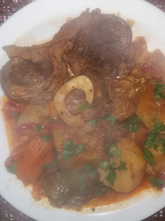 Una foto de Ossobuco estofado!!!