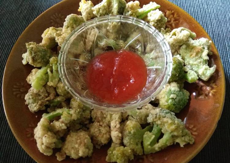 Rahasia Memasak Brokoli goreng tepung krispy Kekinian