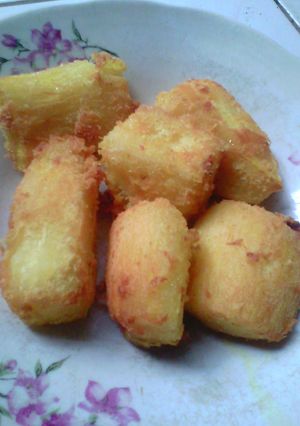 Foto resep Singkong Rebus Bumbu Goreng Crispy