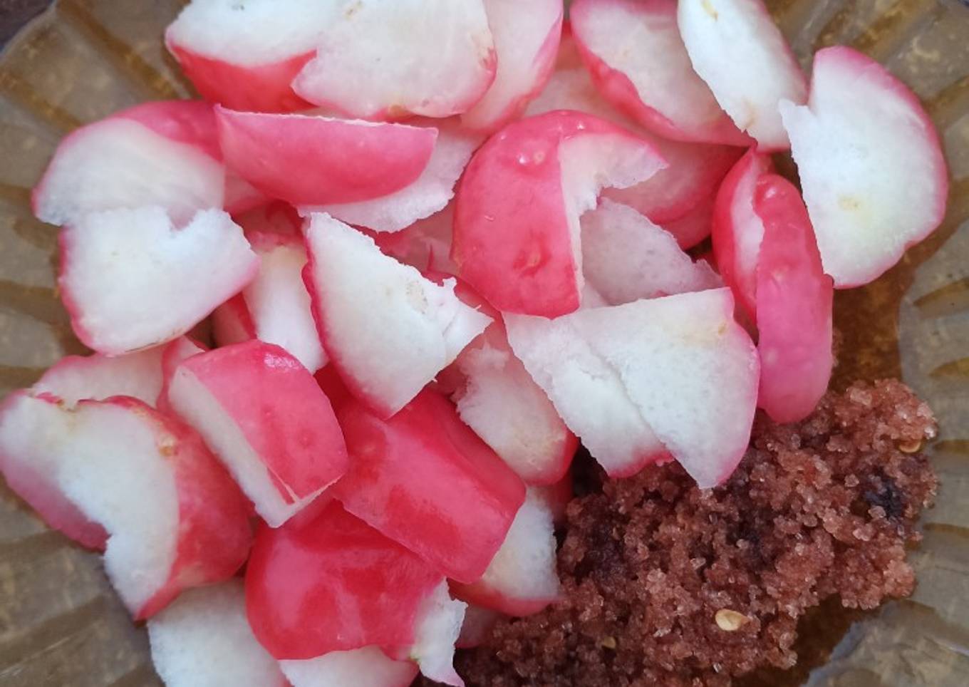 Rujak jambu simple + enak