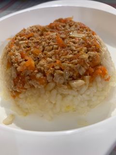 Foto resep Nasi Tim Ayam MPASI