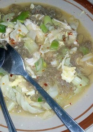 Foto resep Mie lethek godhog simple