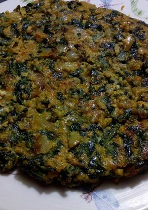 Una foto de Tortilla de espinaca