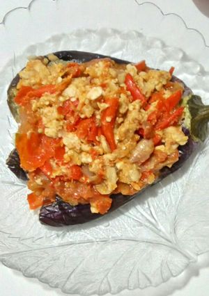 Foto resep Pecel terong