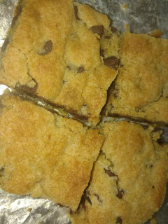 A picture of Medicated Chocolate Chip Cookie Squares.
