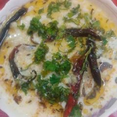 Dahi Aloo raita A picture of Dahi Aloo raita.