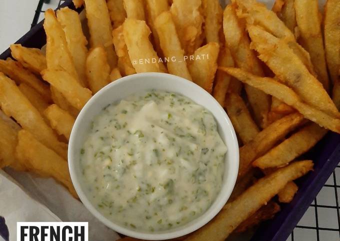 Langkah Mudah untuk Menyiapkan French Fries Crispy yang Enak Banget