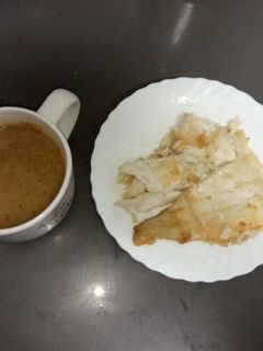 Una foto de Puré multivitamínico y merluza 🐬
