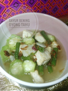 Foto resep Sayur Bening Oyong Tahu Kacang Panjang