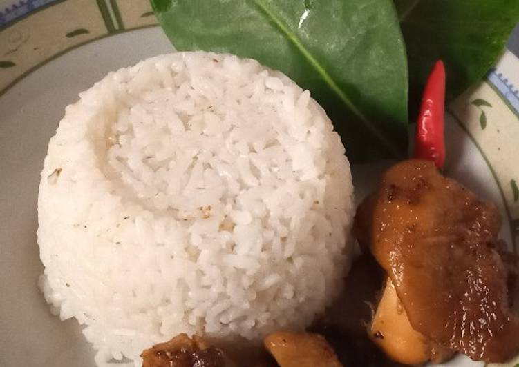 Resep Nasi uduk dari ?sisa Anti Gagal