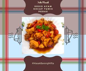 Praktis Menyajikan Sosis ayam kecap tumis pedas Mantul Banget Praktis Menyajikan Sosis ayam kecap tumis pedas Mantul Banget