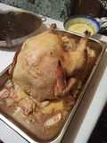 Pavo a la mostaza