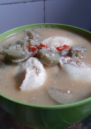 Foto resep Sayur terong kintel telor bebek