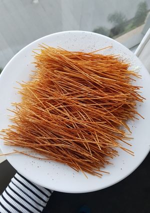 Foto resep 127. Mi Lidi Pedas/Fried Angel Hair (Indonesia)
