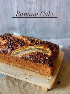 Foto resep Banana Cake (no mixer)