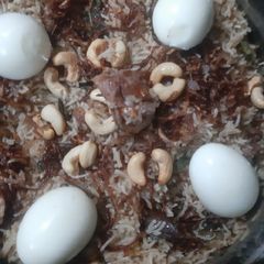 A picture of Mutton biryani.