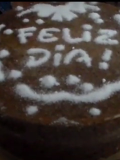 Una foto de Torta de chocolate sin huevos, sin mantequilla y con yogurt