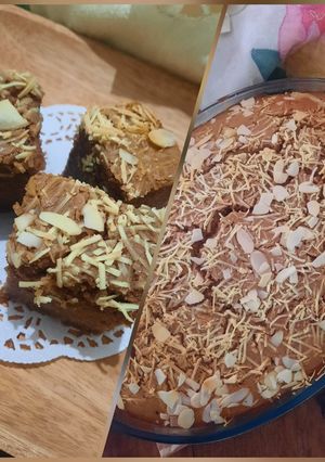 Foto resep Choco Cheese Banana Cake 😋
