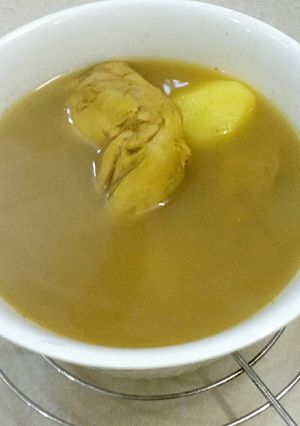 صورة لوصفة طريقة تحضير مرق دجاج