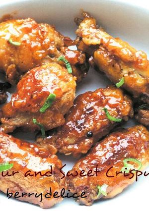 Foto resep Sour, Sweet, and Spicy Crispy Chicken Wing