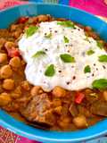 Chana Masala con Berenjena