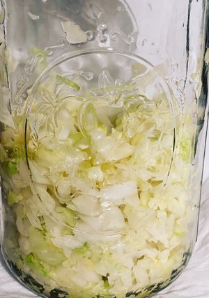 Una foto de Chucrut casero