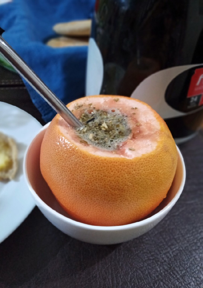 Una foto de Mate de pomelo